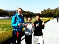 Hiroshima - High school students and I