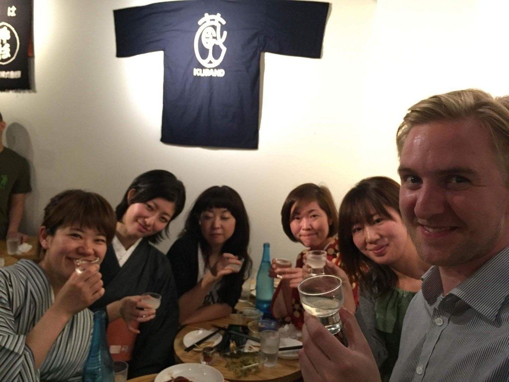 Sake - drinking partners